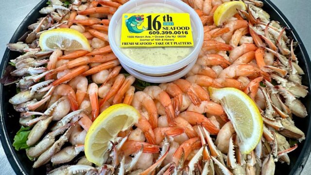 16th Street Seafood Catering Tray Ocean City NJ