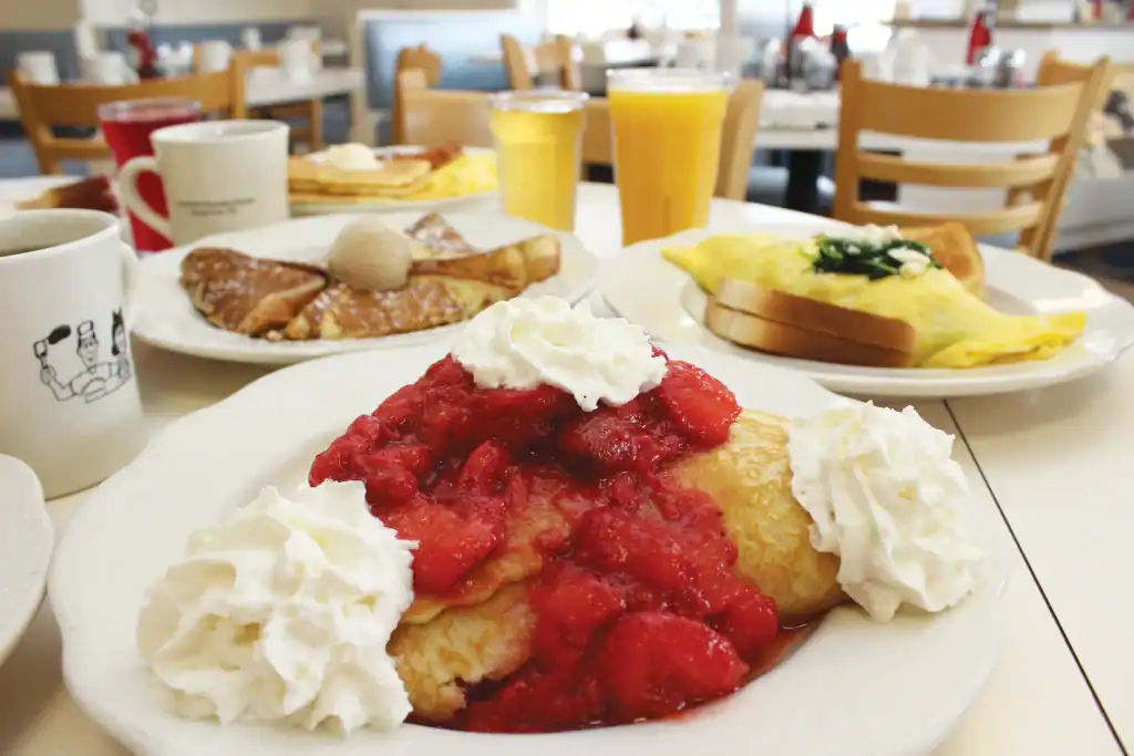 uncle bill ocean city nj crepes with fruit topping