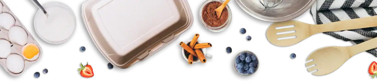 Cooking ingredients and utensils