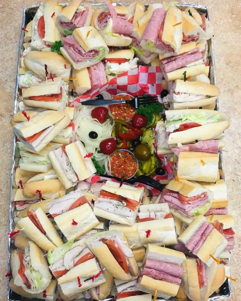 Sack O Subs Ocean City NJ catering sandwich tray