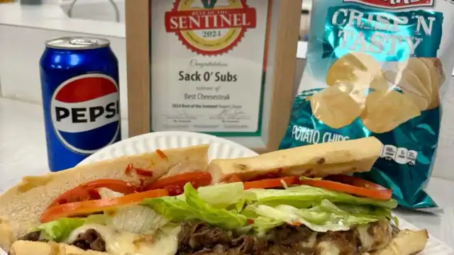 Sack O Subs Ocean City NJ steak sandwich