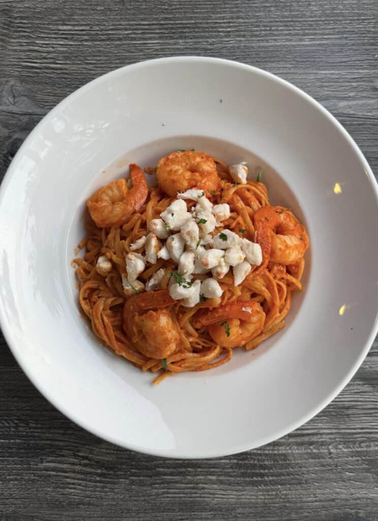 Yianni's March seafood dinner