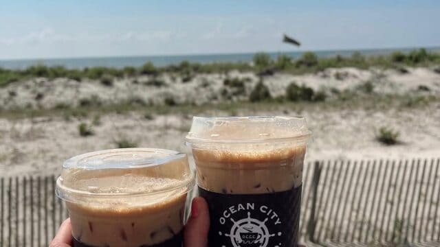 Ocean City Coffee Company Beach Drinks