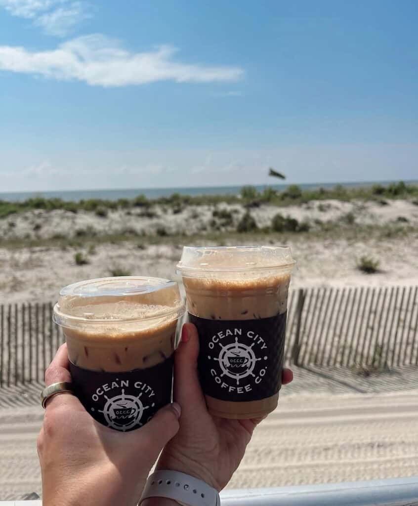 Ocean City Coffee Company Beach Drinks
