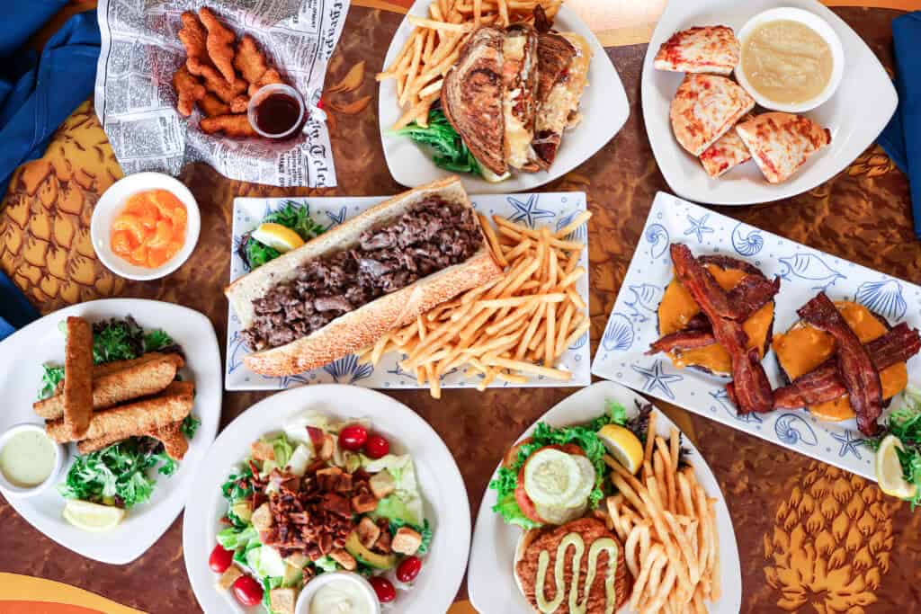 island grille dinner seafood and land dishes